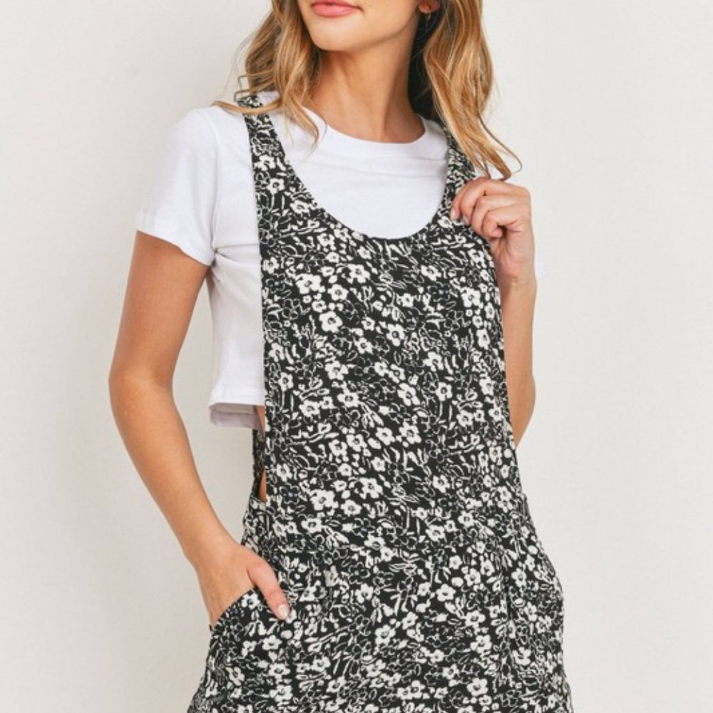 Floral Overalls